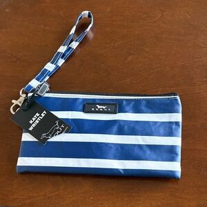 Scout Navy and White Striped Wristlet BNWT